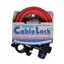 Oxford 12mm X 1800mm Cable Lock in Red