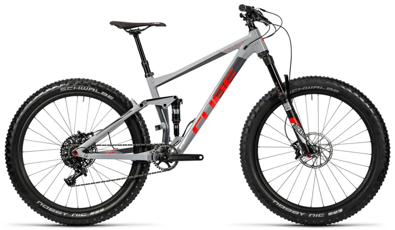Cube Stereo 150 HPA Race 27.5 Plus 2016 Grey/flashred £2,069.10