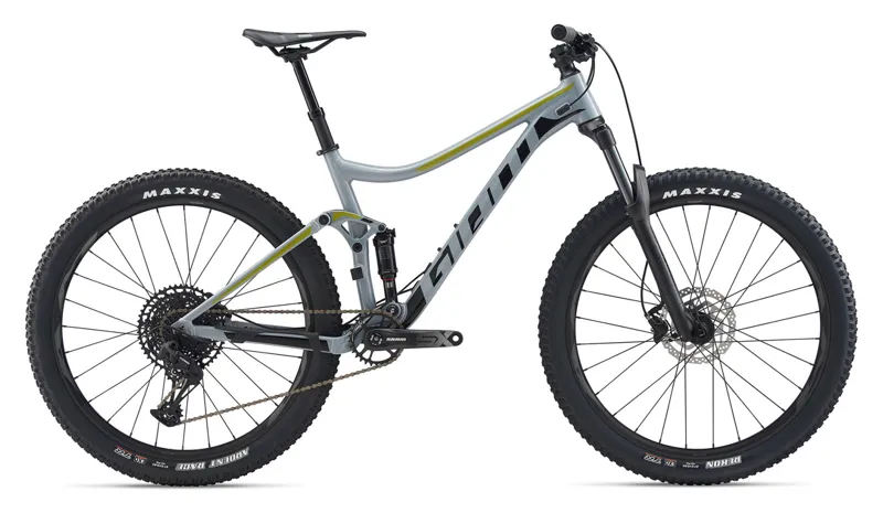 2022 Giant  Stance  1 Full Suspension Mountain Bike  in Grey 
